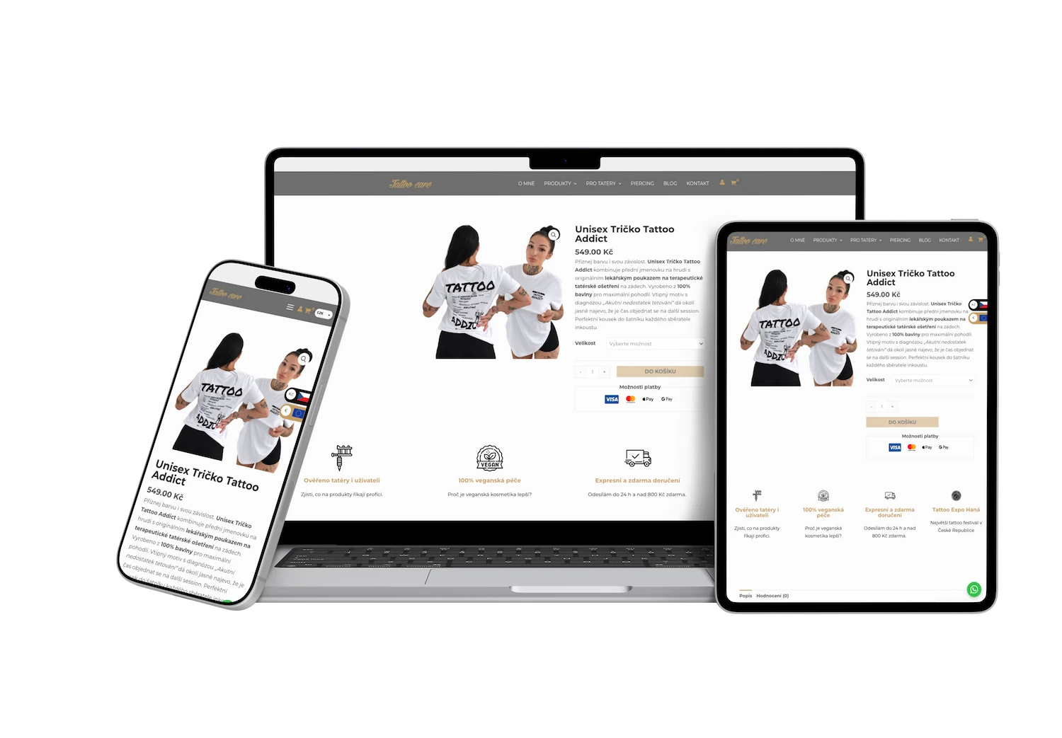 Responzivní e-shop